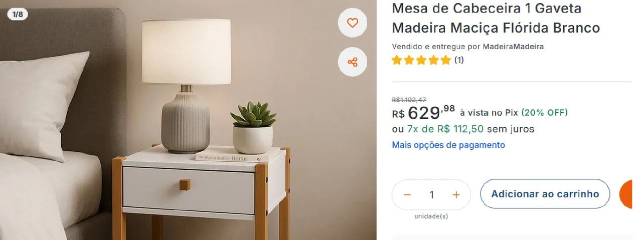 mesa de cabeceira - Foto 4