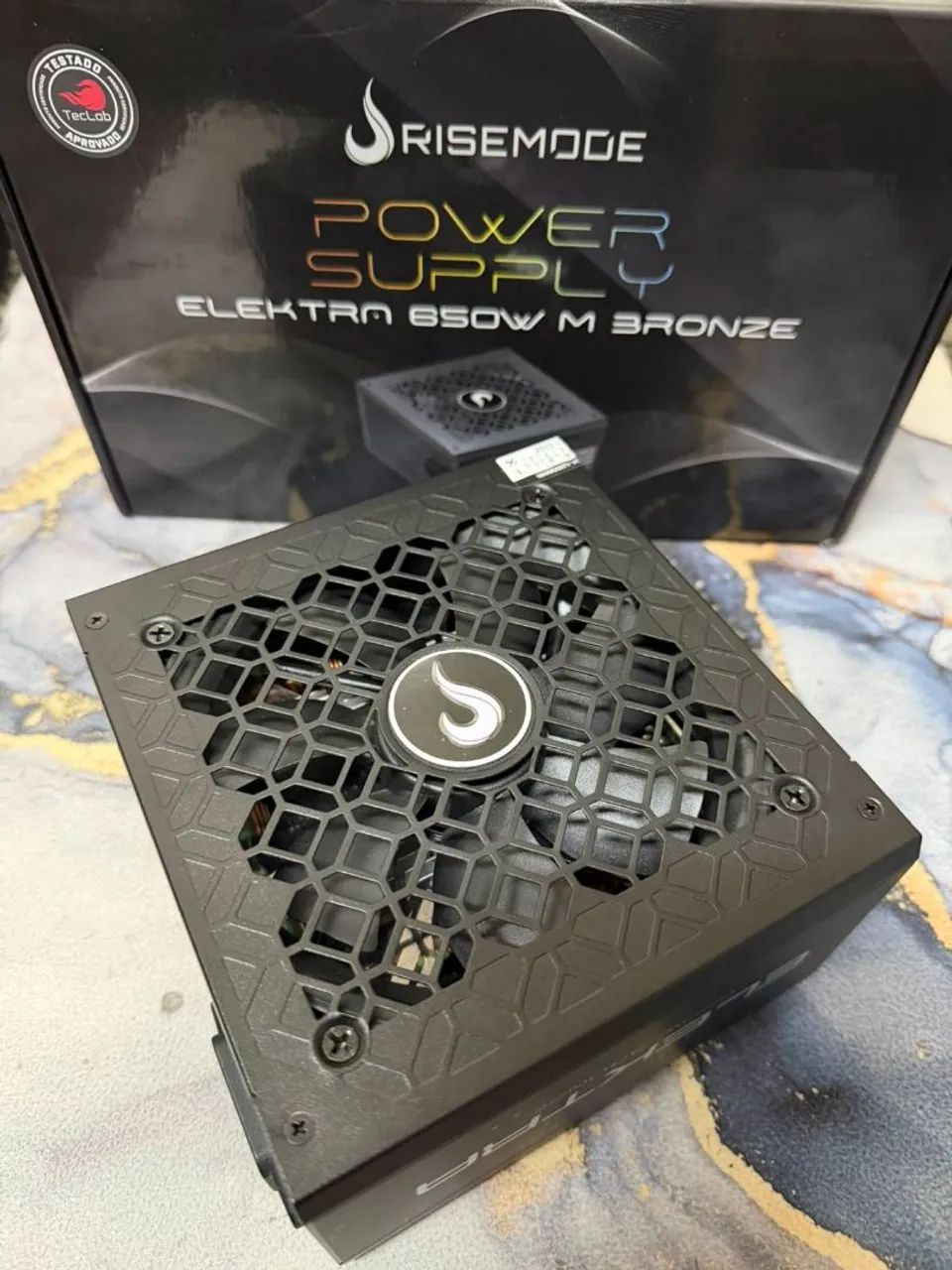 Fonte rise mode modular 650w 80plus