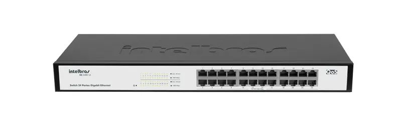 Switch Intelbras SG 2400 Qr+ 24 Portas Gigabit - Foto 3