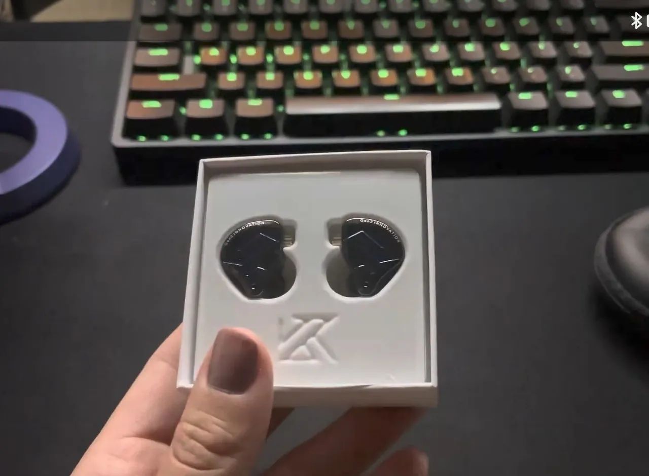 KZ ZSN PRO 2 + case + ponteiras novo lacrado - Microfones e