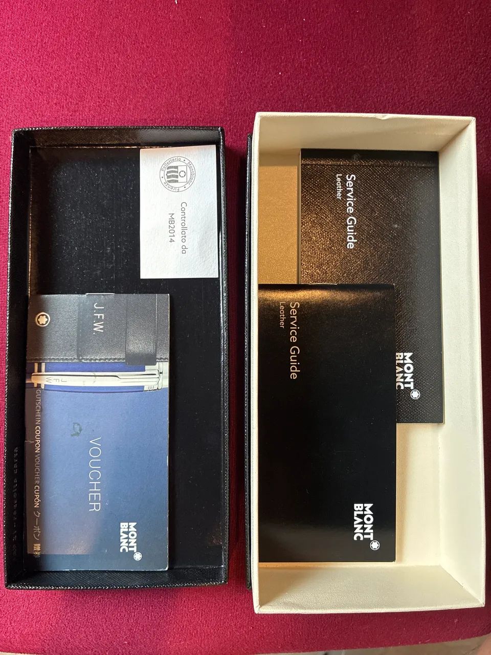 caixa preta texturizada  Montblanc - Foto 4