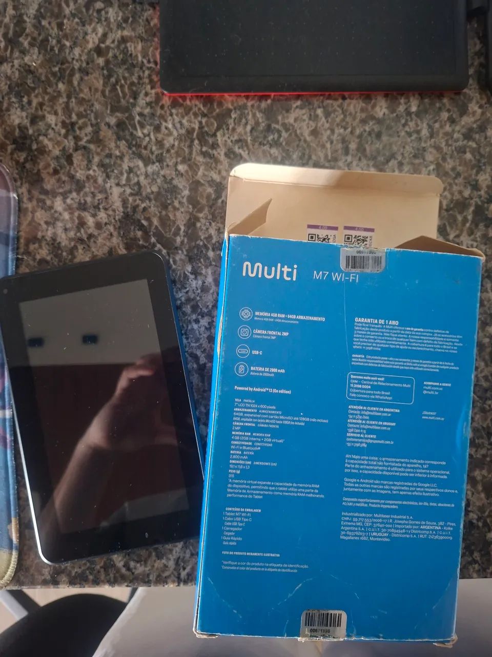 Tablet multilaser M7 Wi-Fi 64gb - Usado em bom estado! - Foto 2