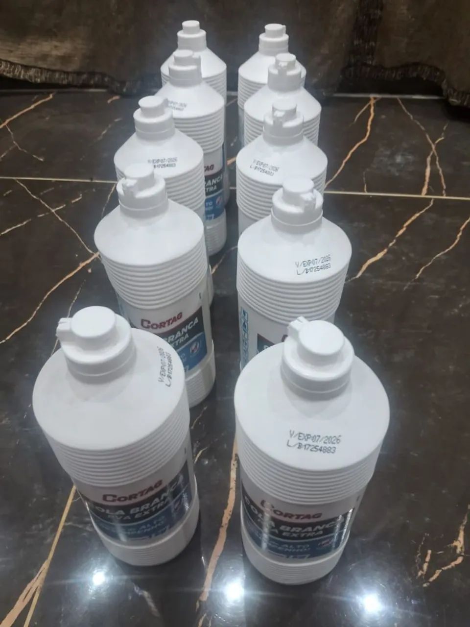 Kit com 10 cola branca PVA EXTRA Cortag<br>15.00 cada - Foto 4