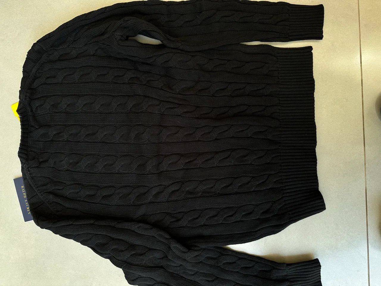 Suéter Ralph Lauren - P - Preto - Foto 3