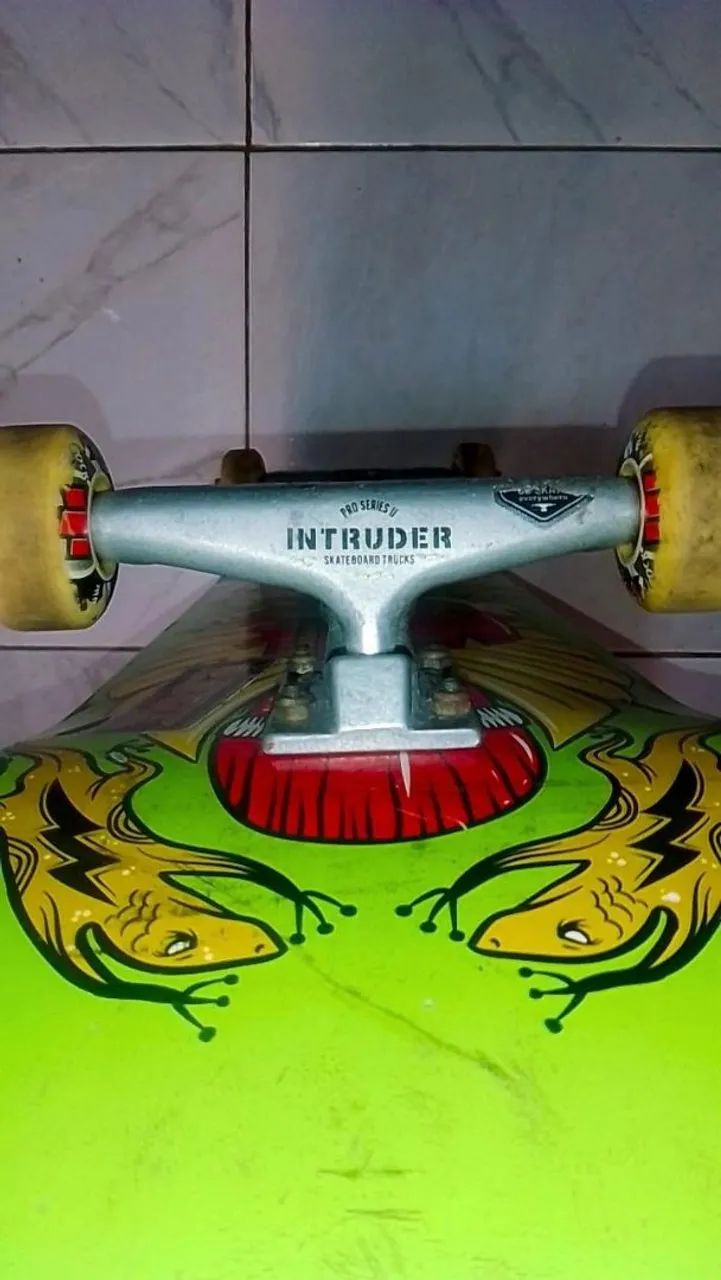 Skate Profissional Semi Novo - Foto 5