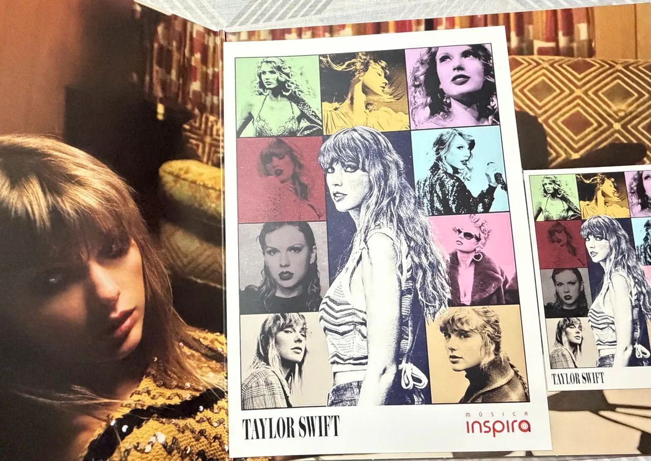 Vinil Midnights (Moonstone) - Taylor Swift - Autografado  - Foto 4