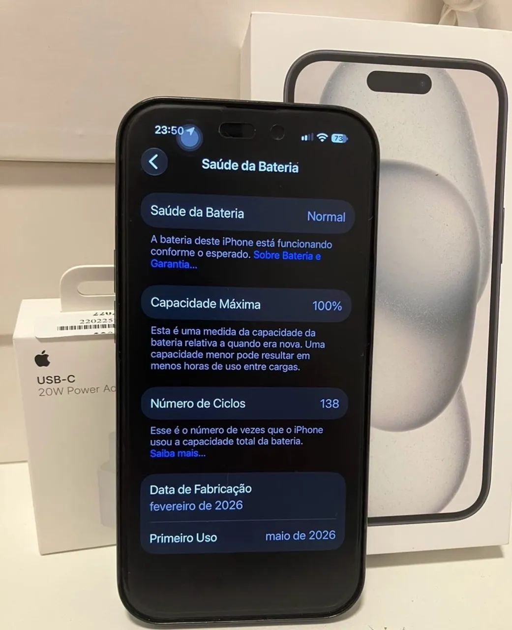 iPhone 15 256GB - SemiNovo - Foto 3