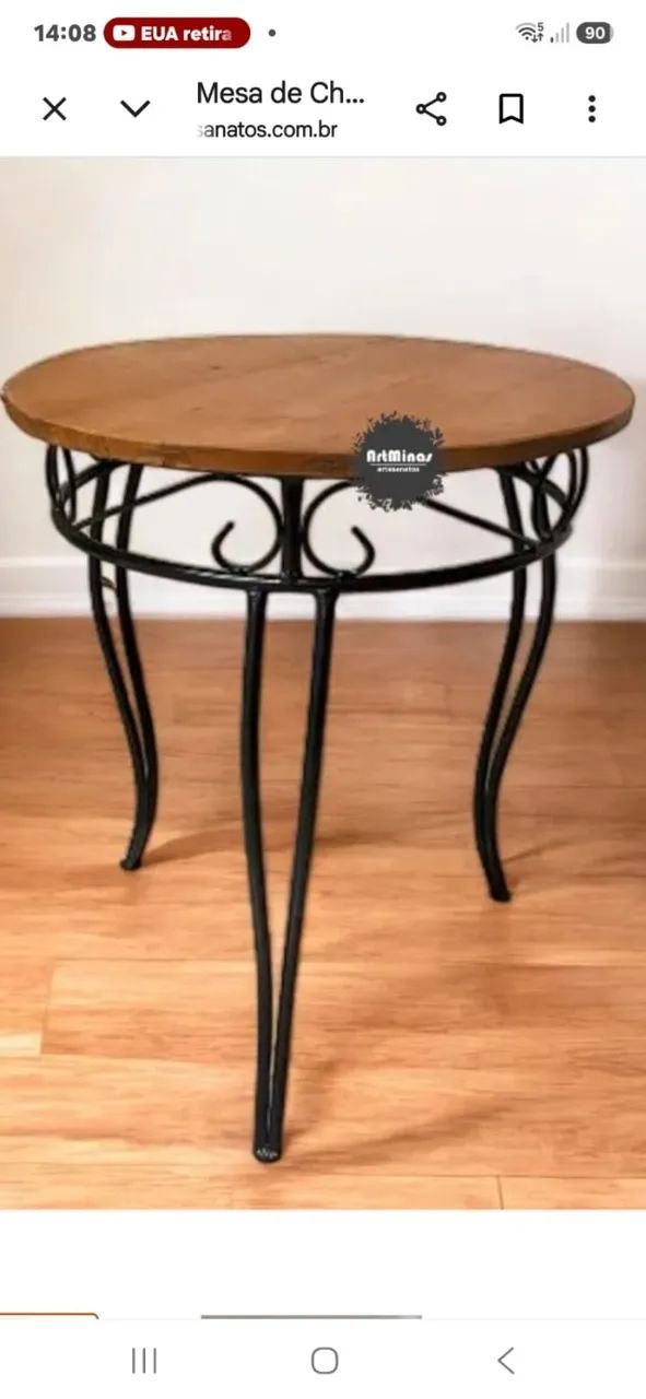 Mesa de jantar / chá / sacada (tenho duas!) - Foto 2
