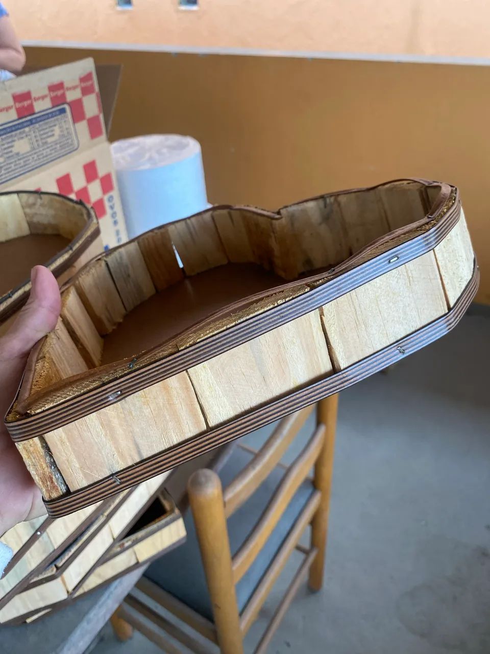 Cesta de coração  - Foto 2