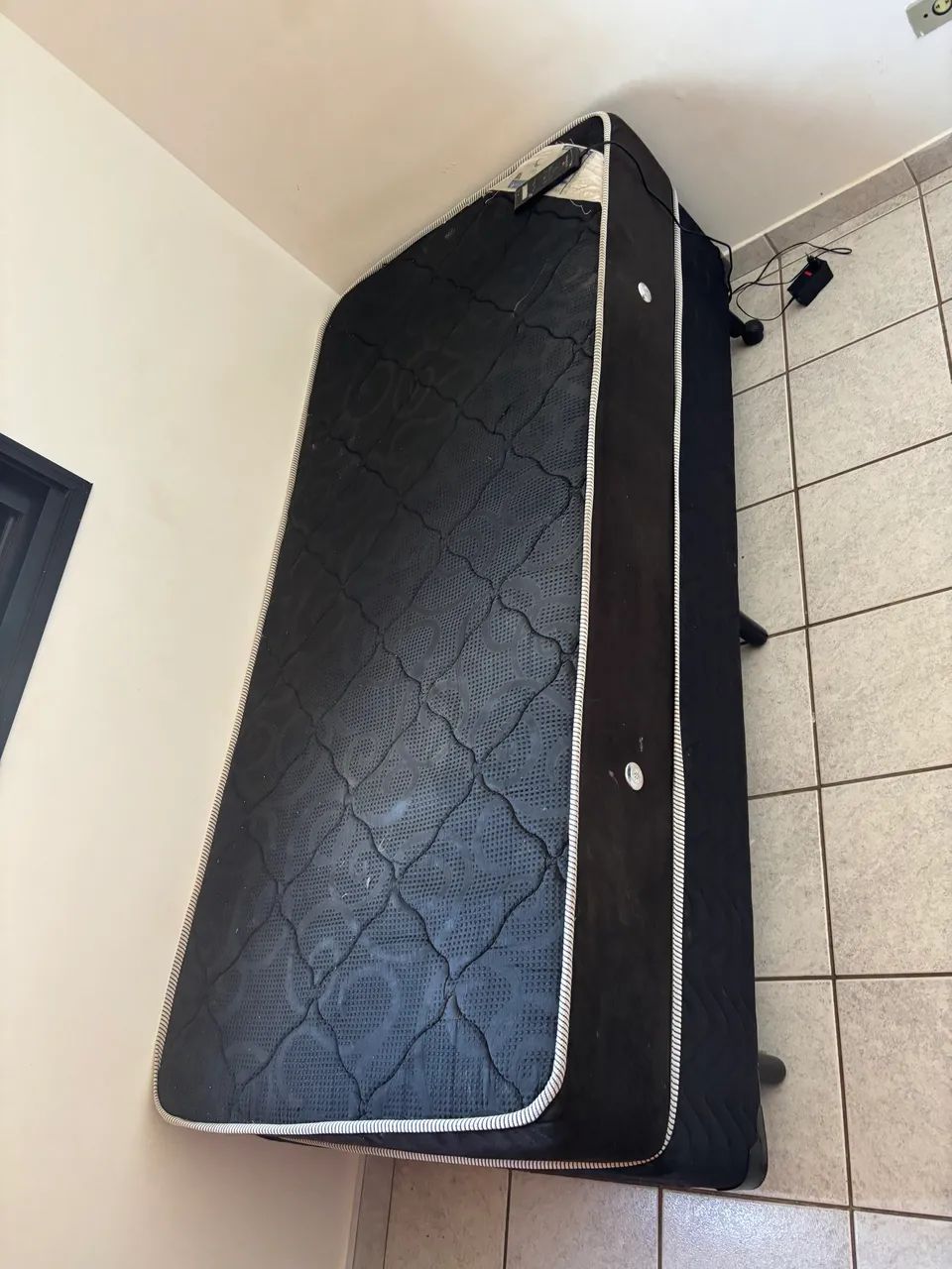 Cama Box Massageadora Solteiro