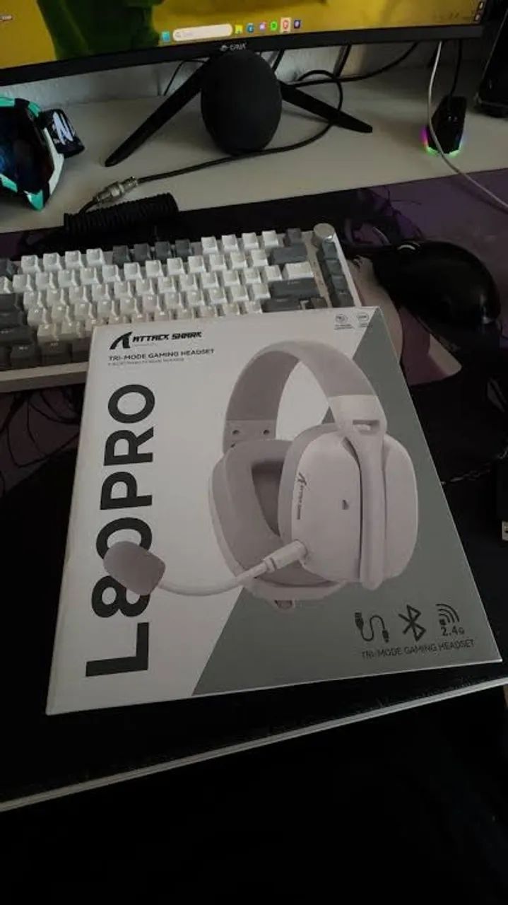 Headset Attack Shark L80pro - Foto 2