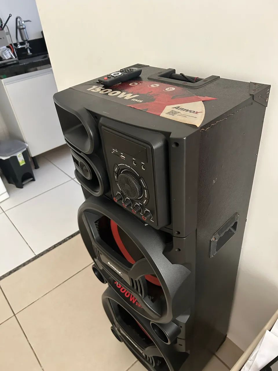 Caixa de som amvox 1500 rms - Foto 3