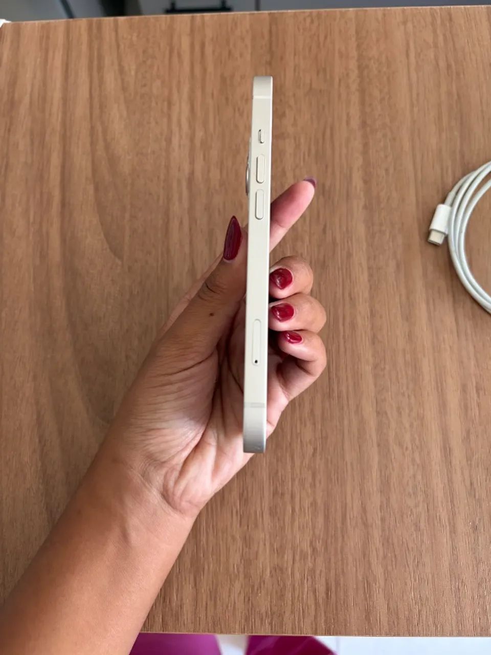 iPhone 13 256gb branco perfeito estado - Foto 3