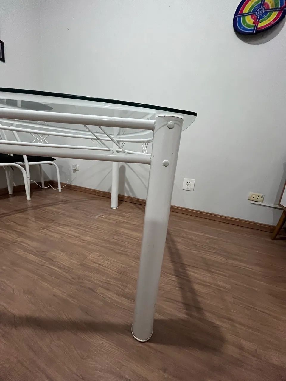 Mesa com tampo de vidro  - Foto 5