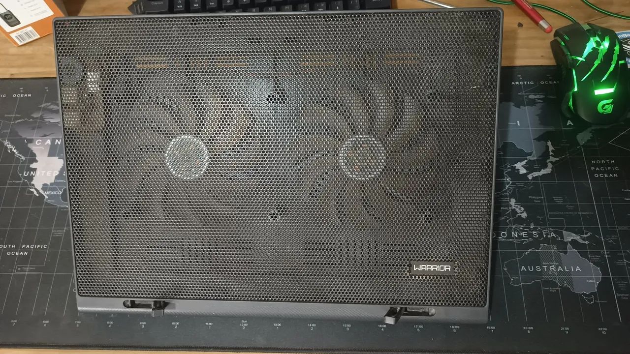 Suporte cooler para notebook Warrior - Foto 2
