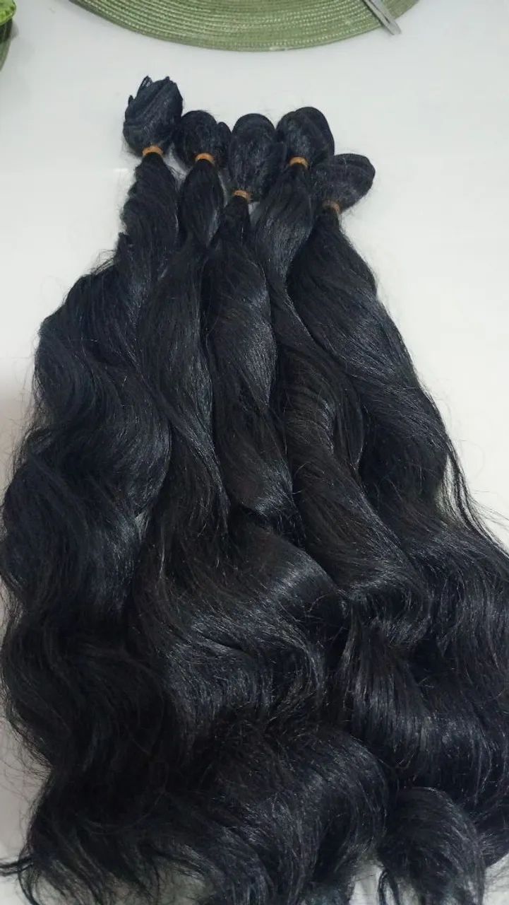 cabelo semi natural