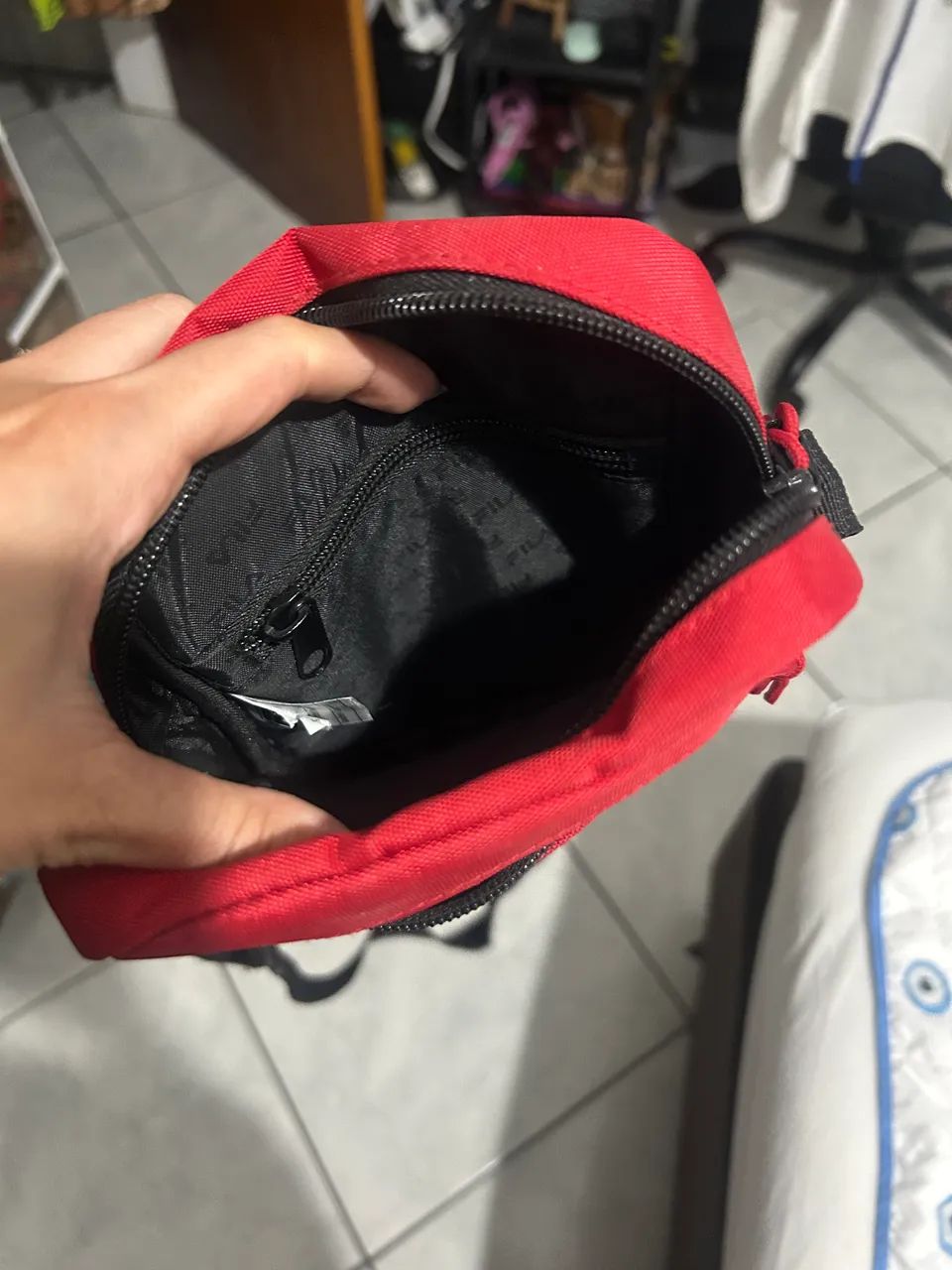 Shoulder bag fila vermelha - Foto 4