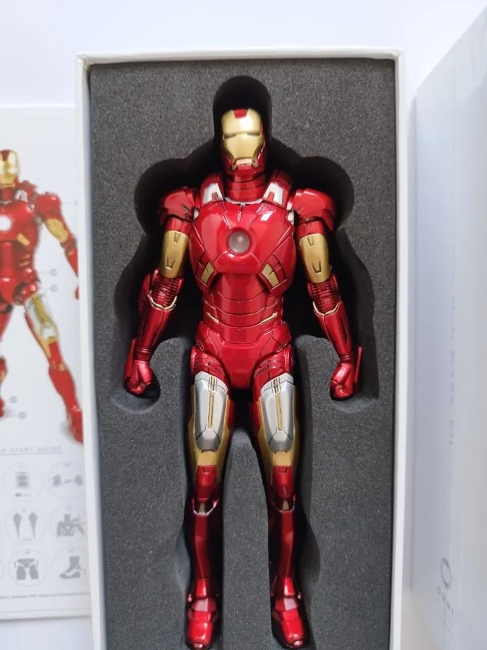 Iron Man Mark 7 camicave diecast - Foto 4