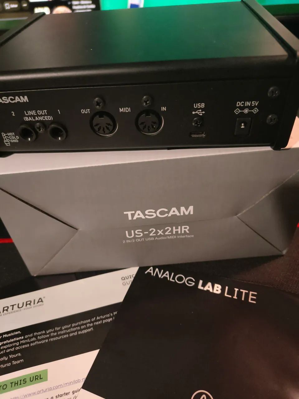 Interface tascam US 2x2 HR - Foto 2