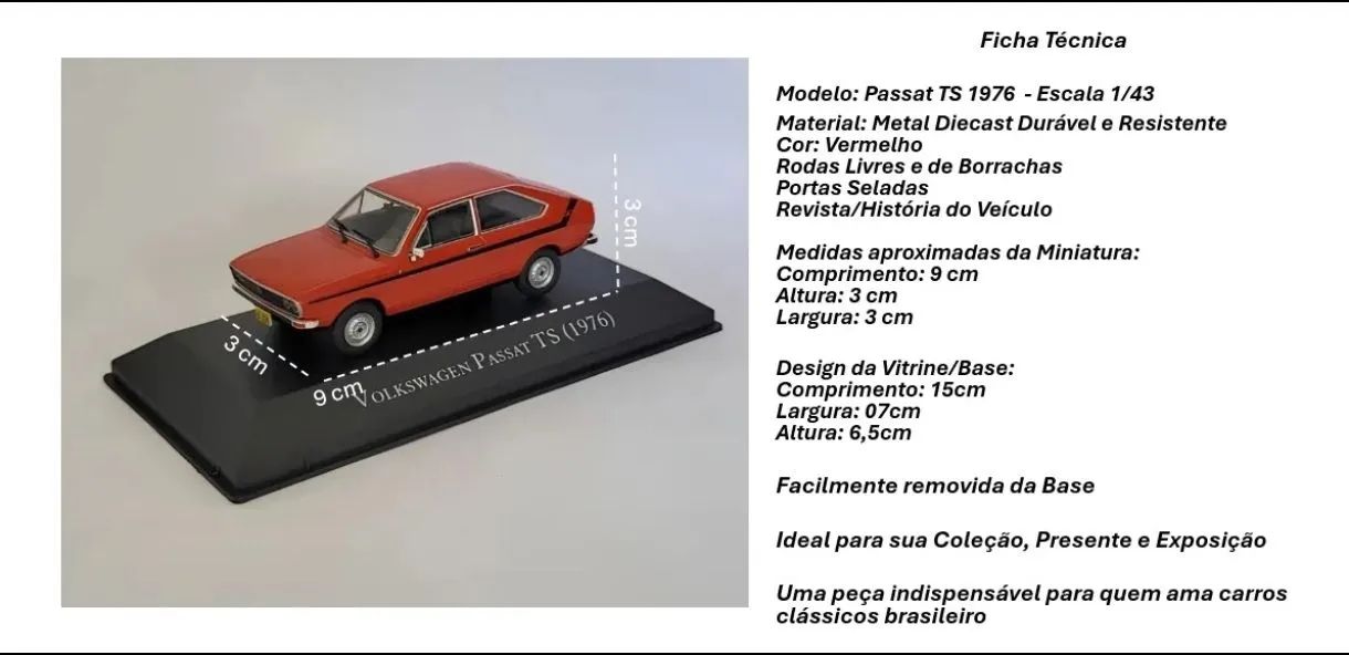 VW Passat 1976 miniatura  - Foto 4