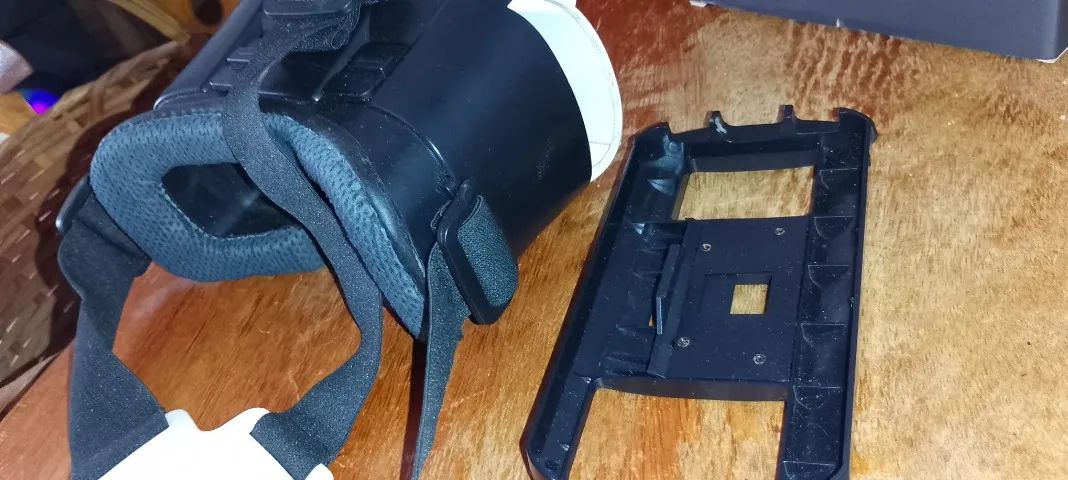 Headset de realidade virtual VR Box branco   - Foto 5