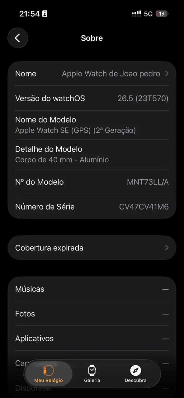Apple Watch SE 2geracao impecável  - Foto 3