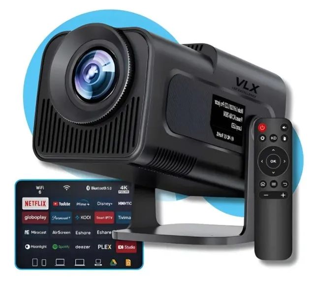 Projetor Android Hy320 Mini com Tv Hd de Brinde