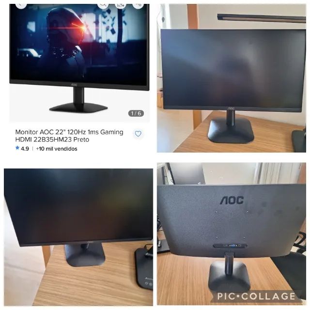Monitor AOC 22" Gaming 120Hz