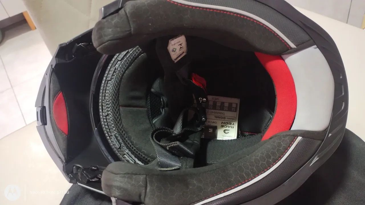 Capacete Race Tech - Foto 2