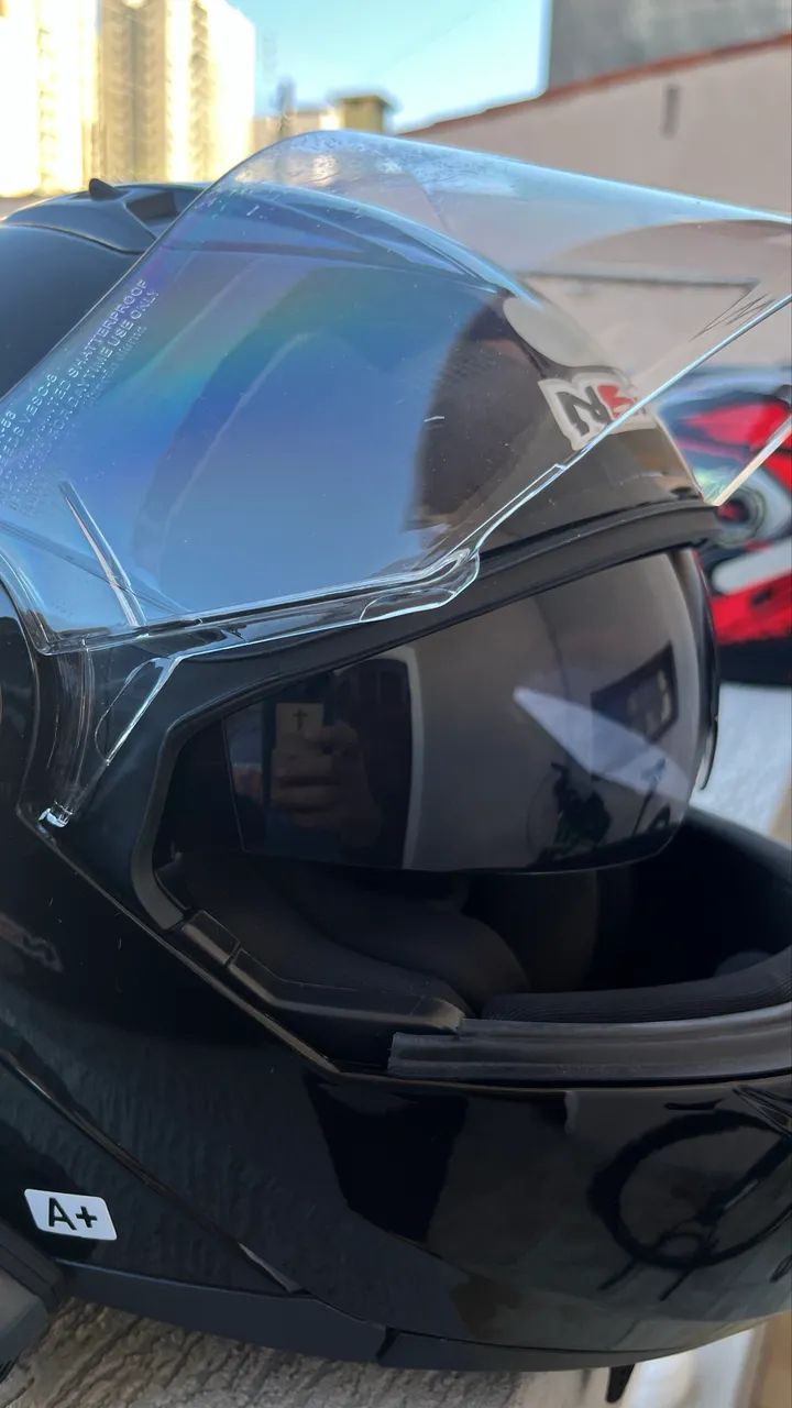2 capacete Norisk com intercomunicador - Foto 3