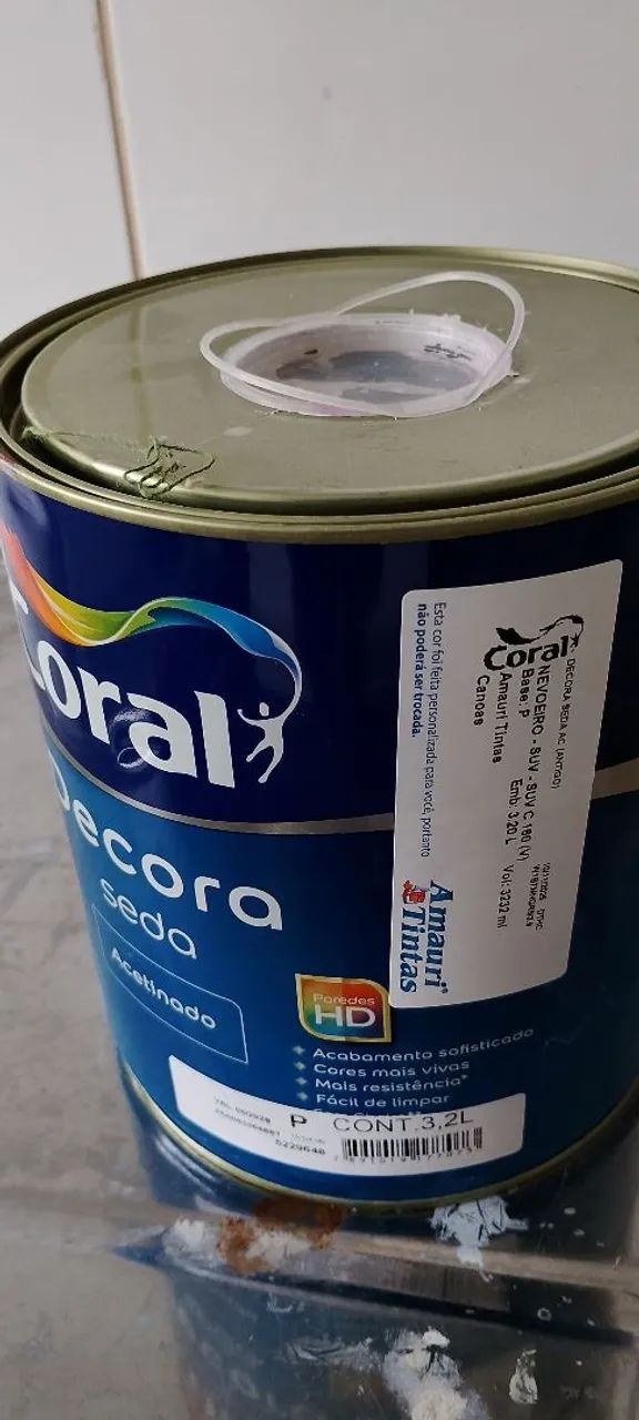 Tintas 80,00 cada lata  - Foto 4