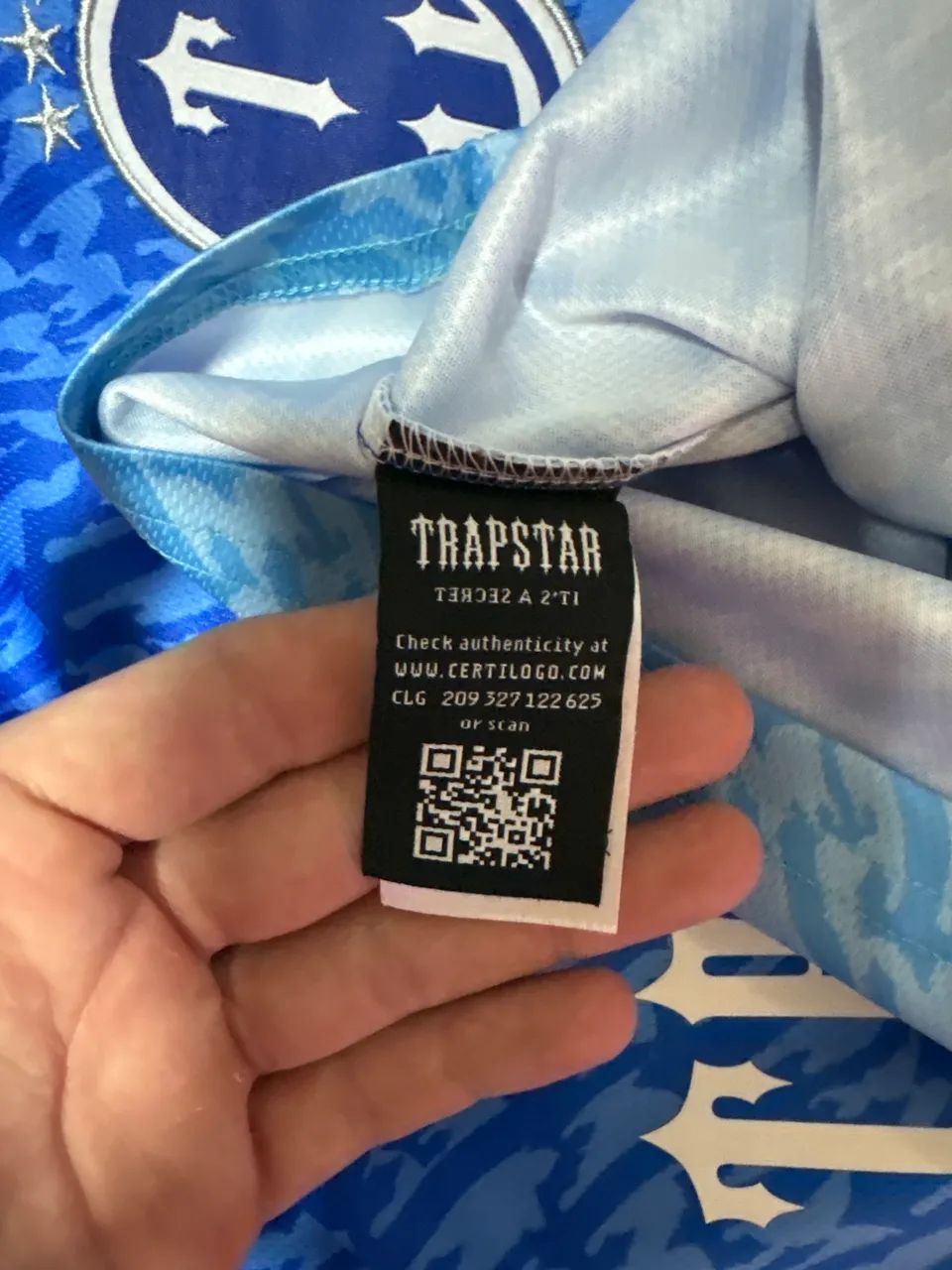 Trapstar T-Football Jersey (blue gradient) - Foto 4