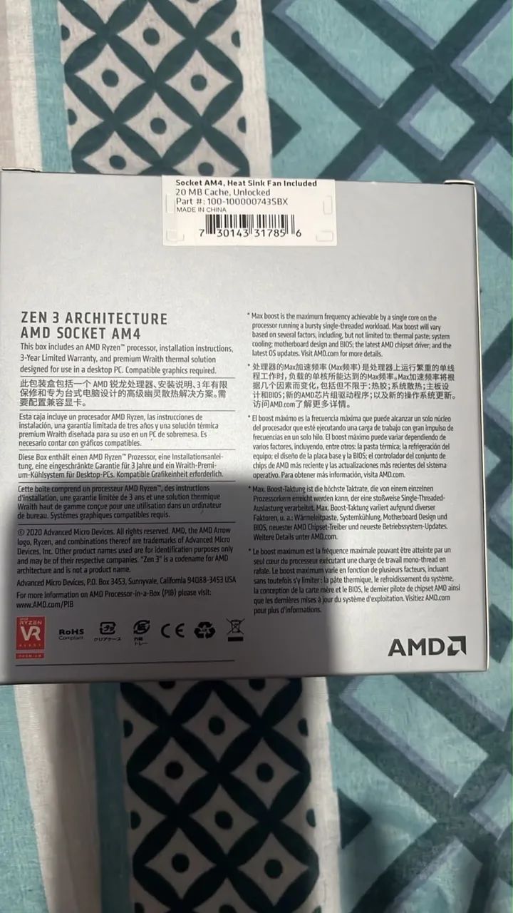 Ryzen 7 5700 SEM USO - Foto 3