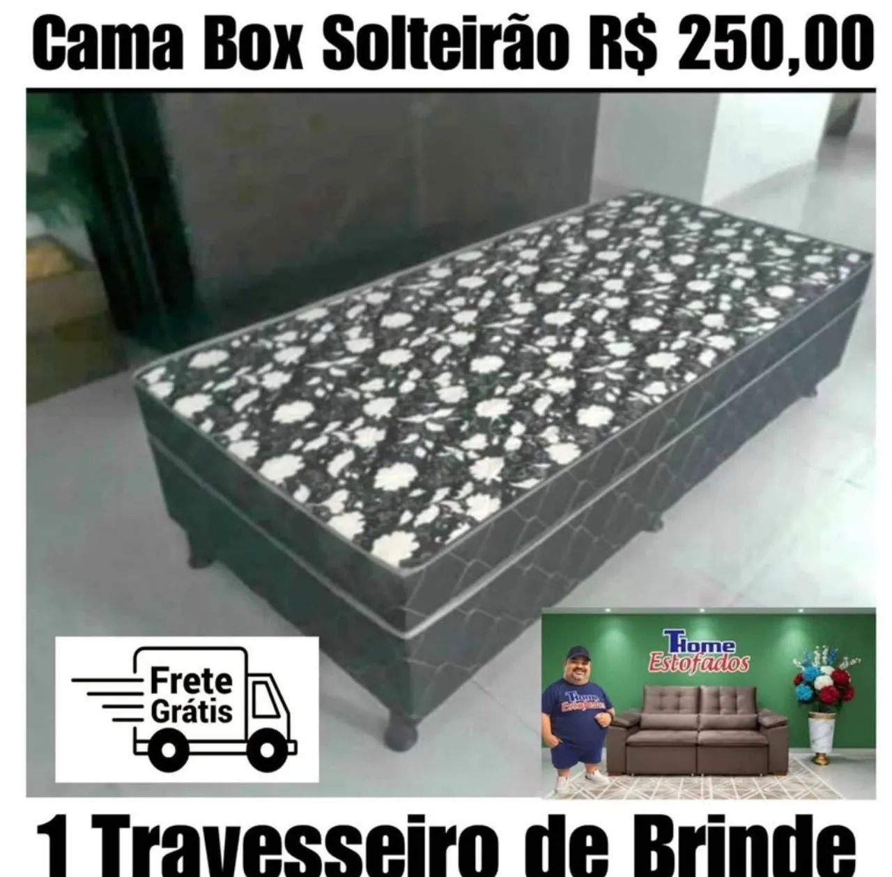 Cama box solteirão  - Foto 4