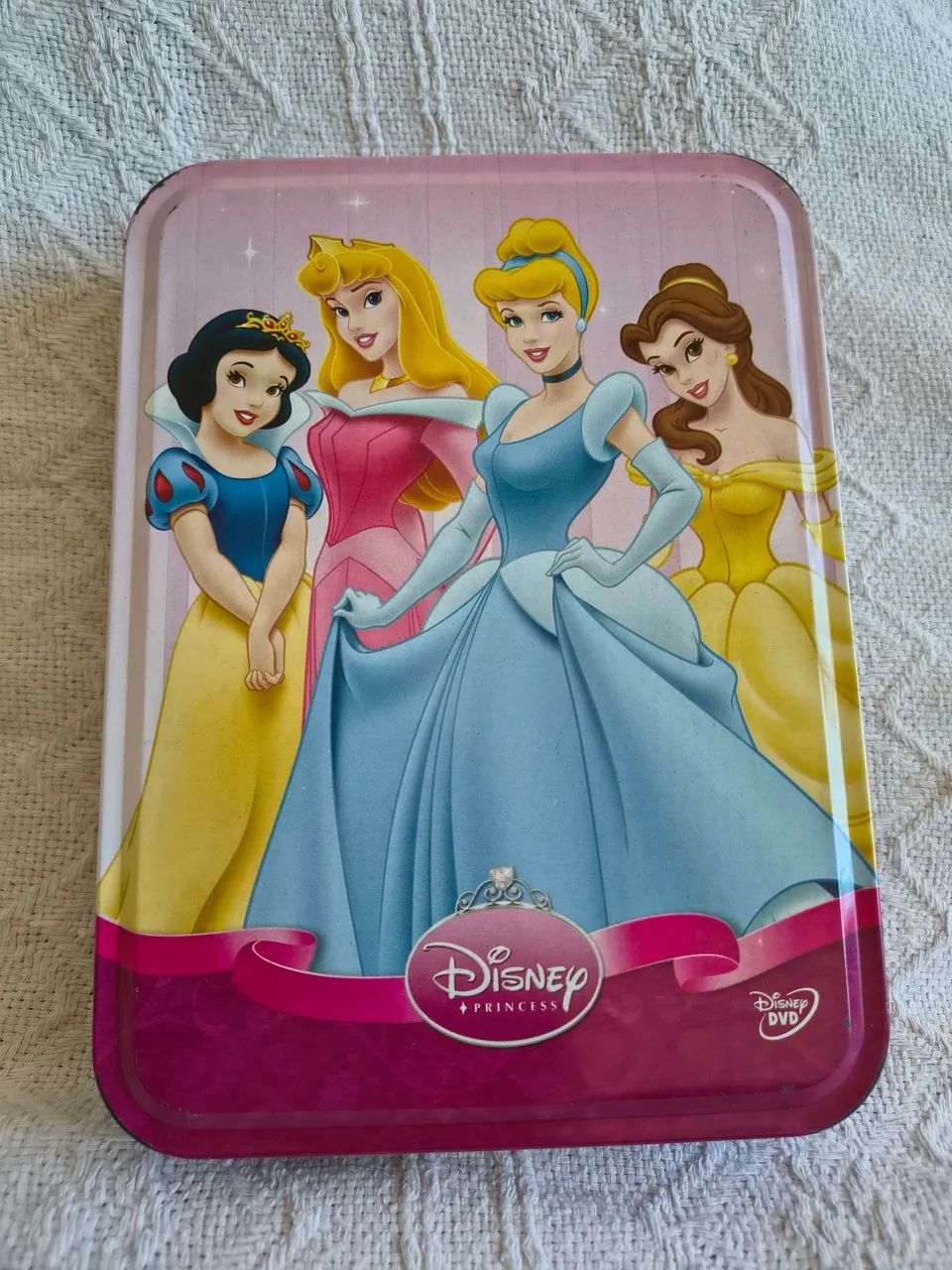 Histórias de Princesa DVD Lacrado com Lata Especial