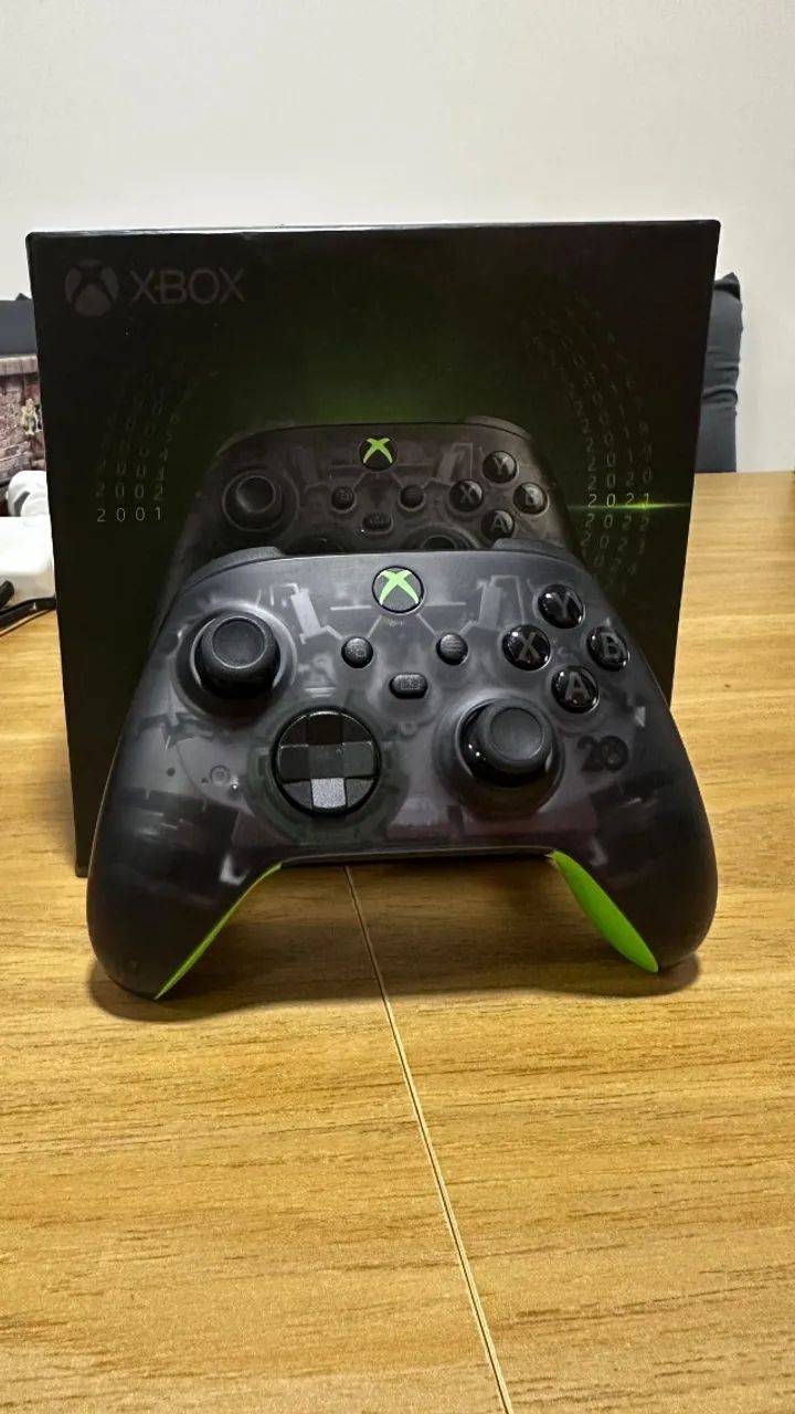 Controle Xbox Edição Limitada de 20 Anos 