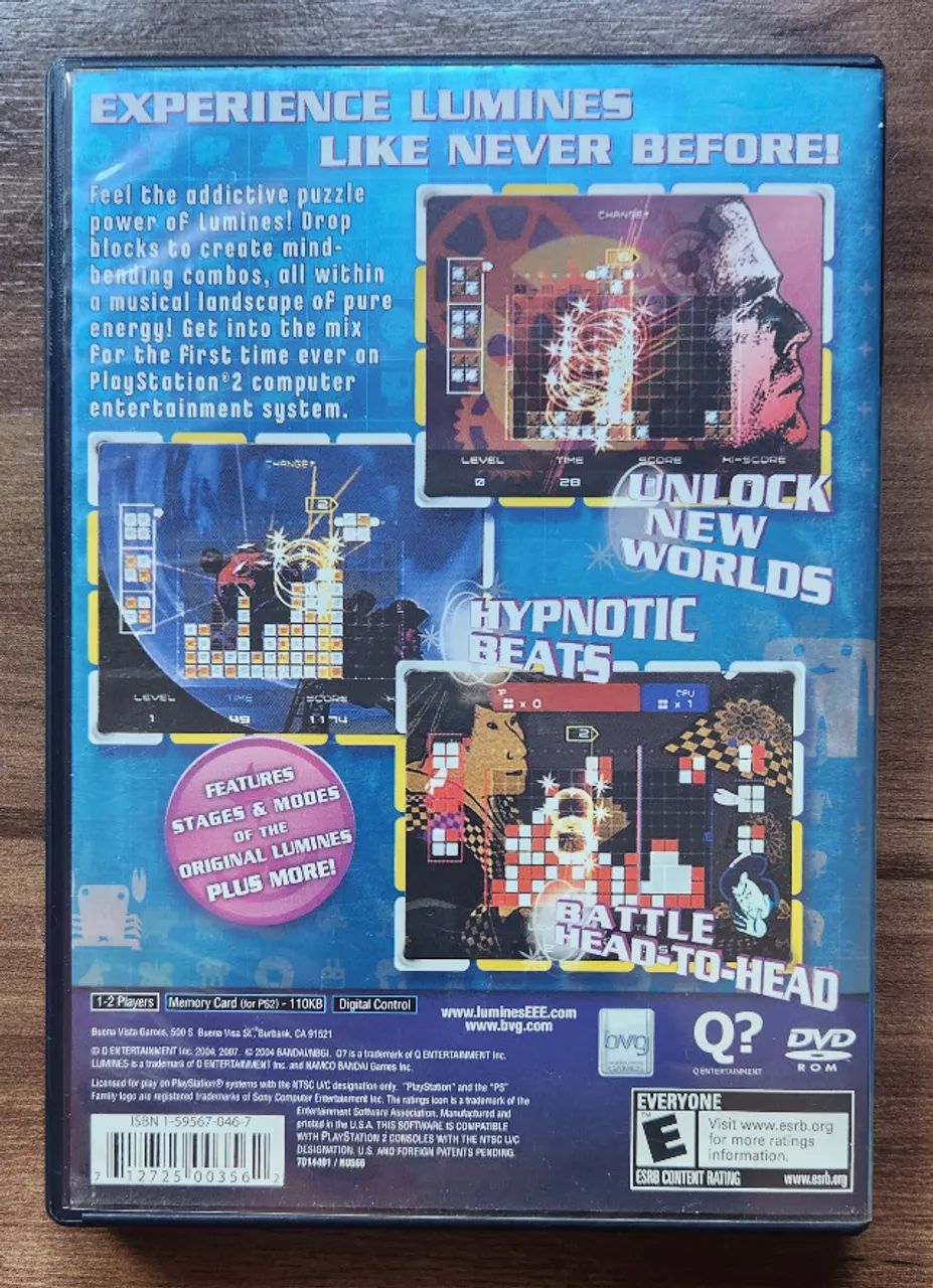 Lumines PS2 Original - Foto 3