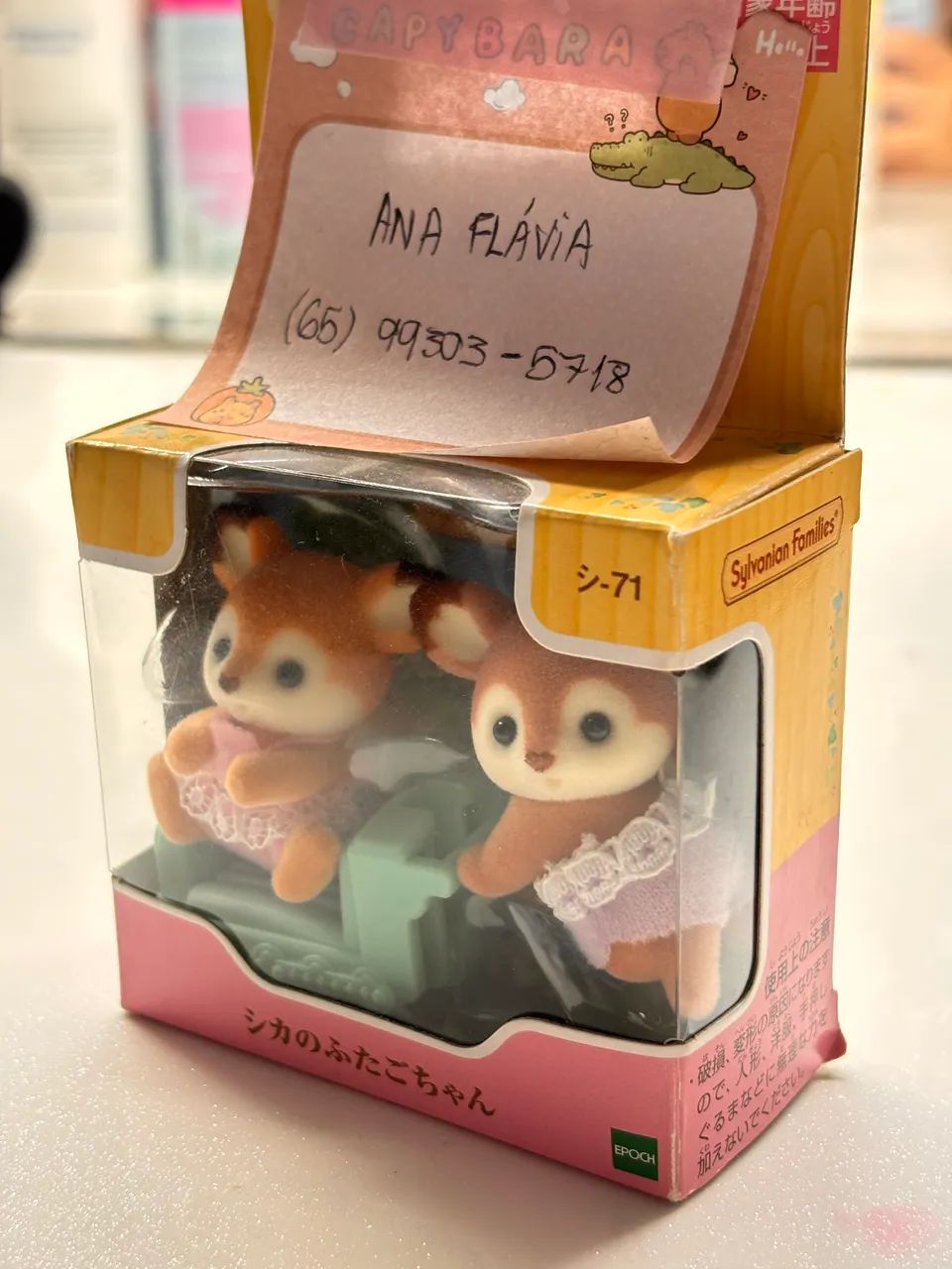 Gêmeos cervos - deer twins sylvanian families - Foto 2