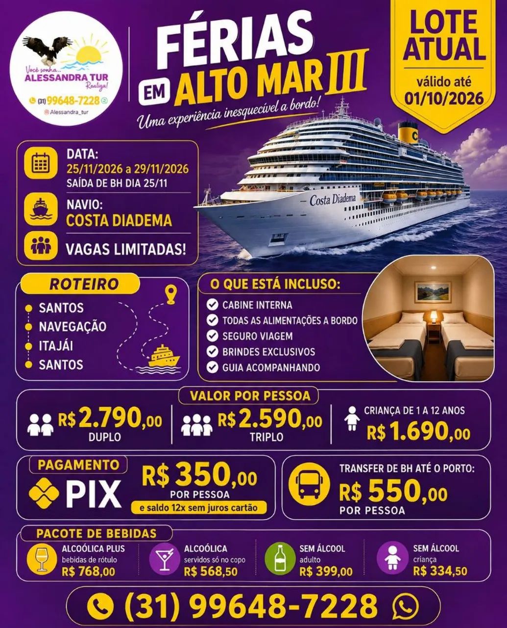 VIAGENS - TEMOS VÁRIOS DESTINOS  - Foto 3