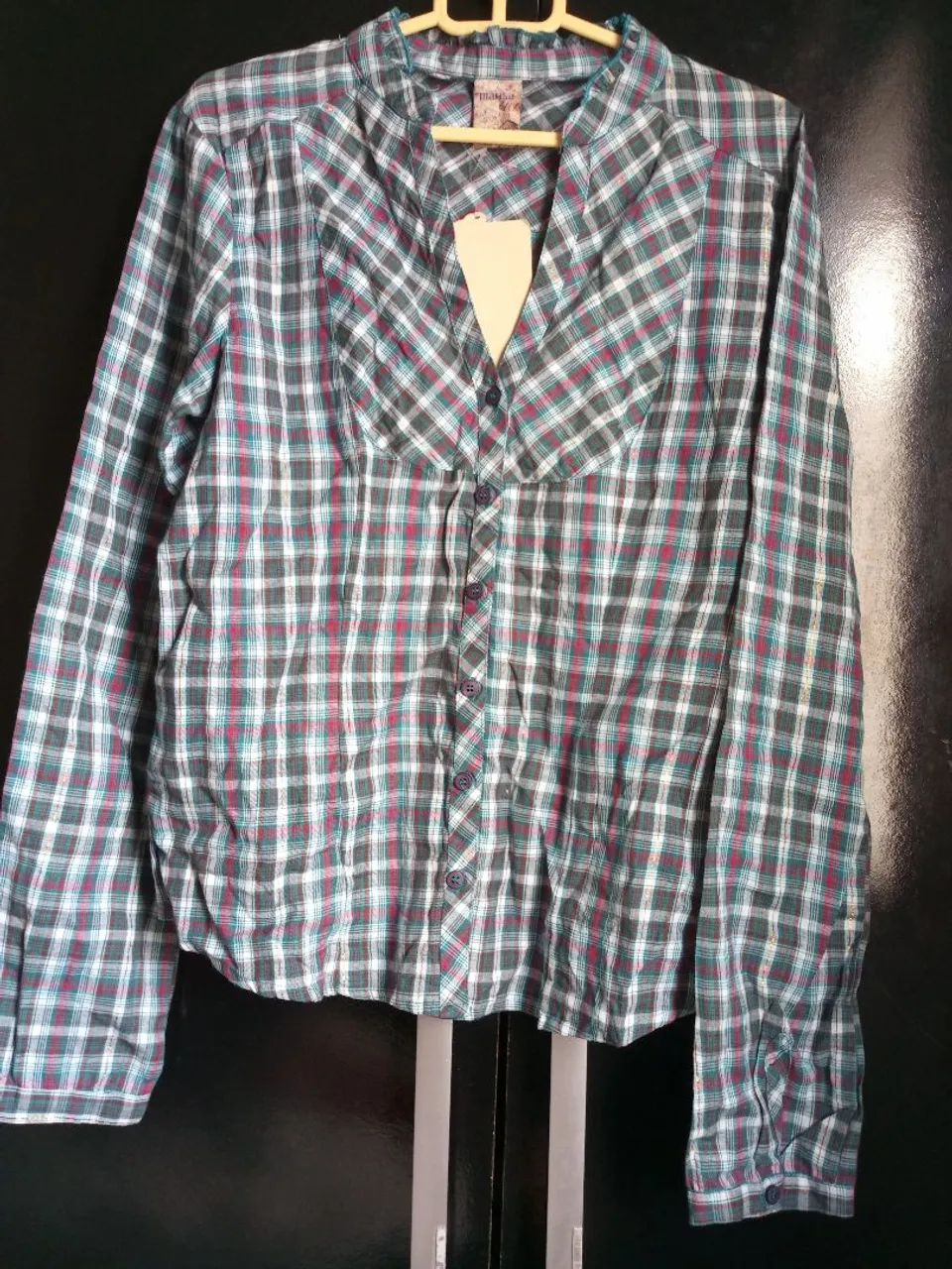 Kit 3 Camisas Xadrezes Marisa  - Foto 3