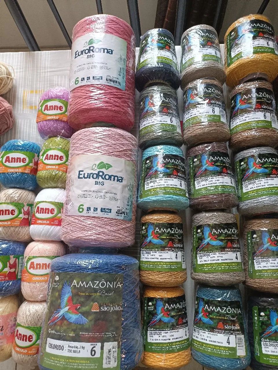 Lote linhas de crochê - preço abaixo do mercado - Foto 2