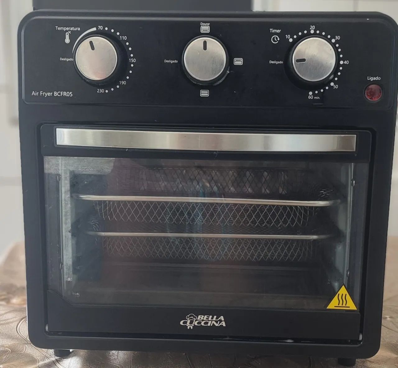 Fritadeira elétrica Air Fryer Bella Cuccina - Foto 2