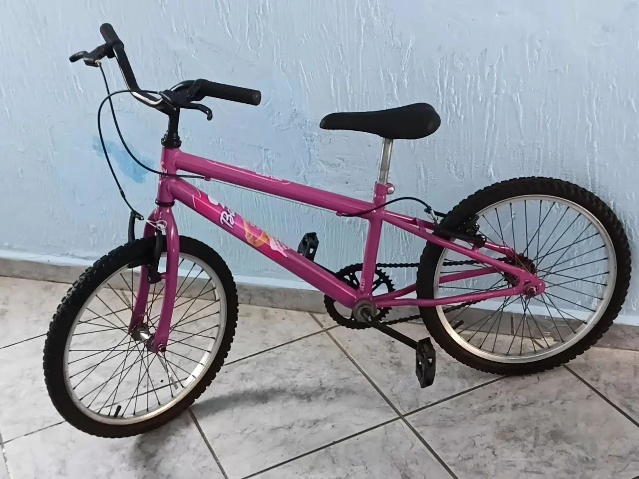 Bicicleta aro 20 tudo ok so andar. - Foto 2