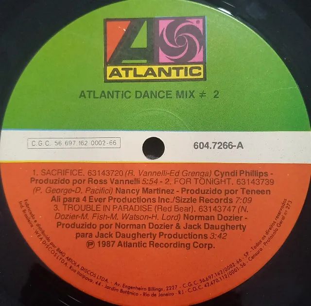 Disco de Vinil LP Atlantic Dance MIx 2 - Foto 4