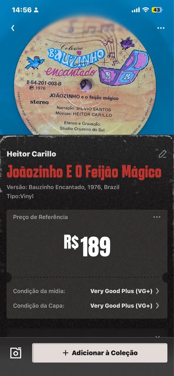 Vinil antigo 
