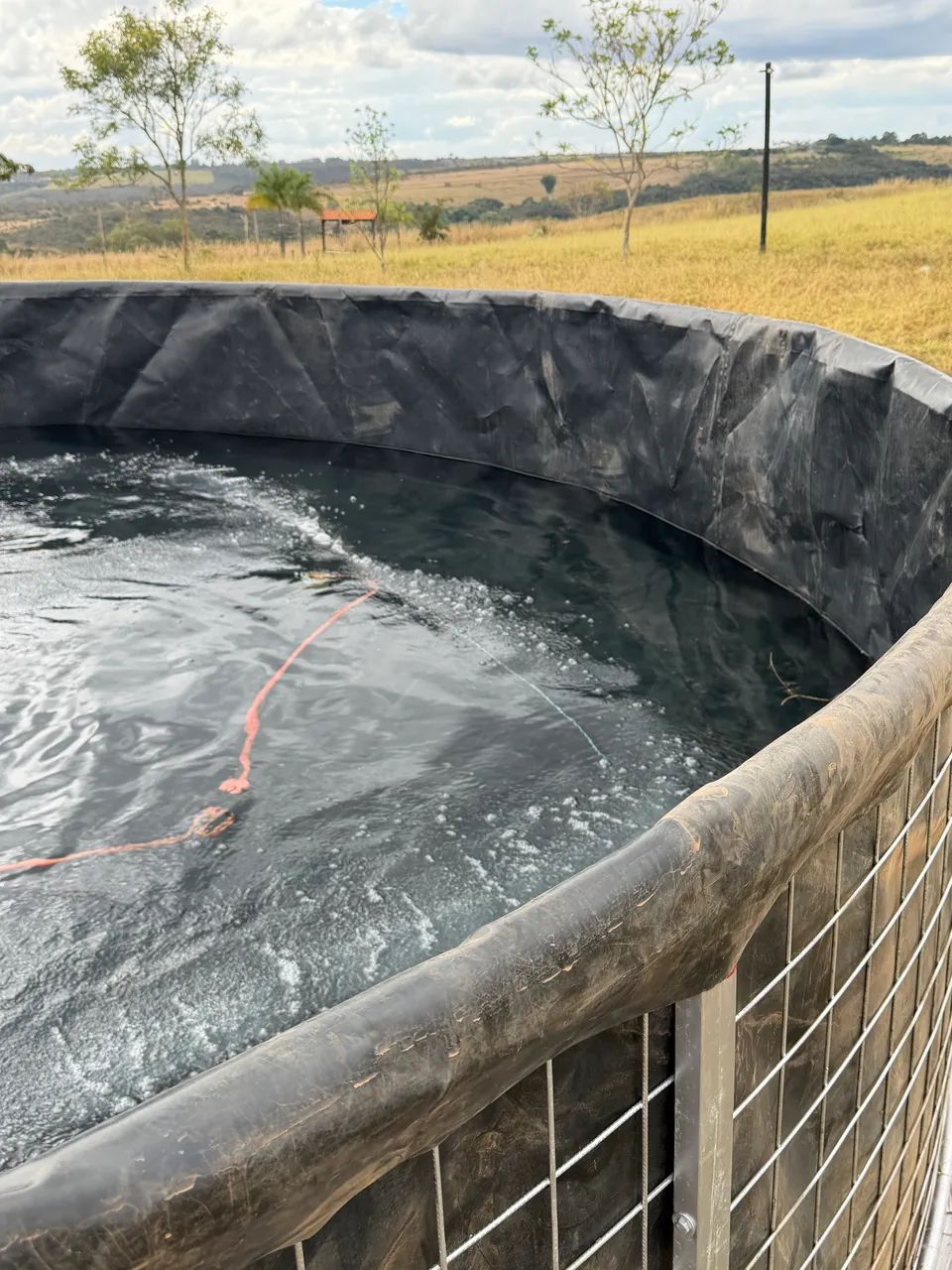 Tanque pra camarão ou peixe 8 metros 