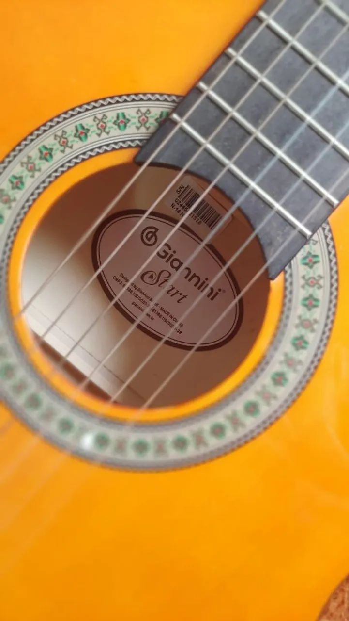 Viola e violão com capas - Foto 4