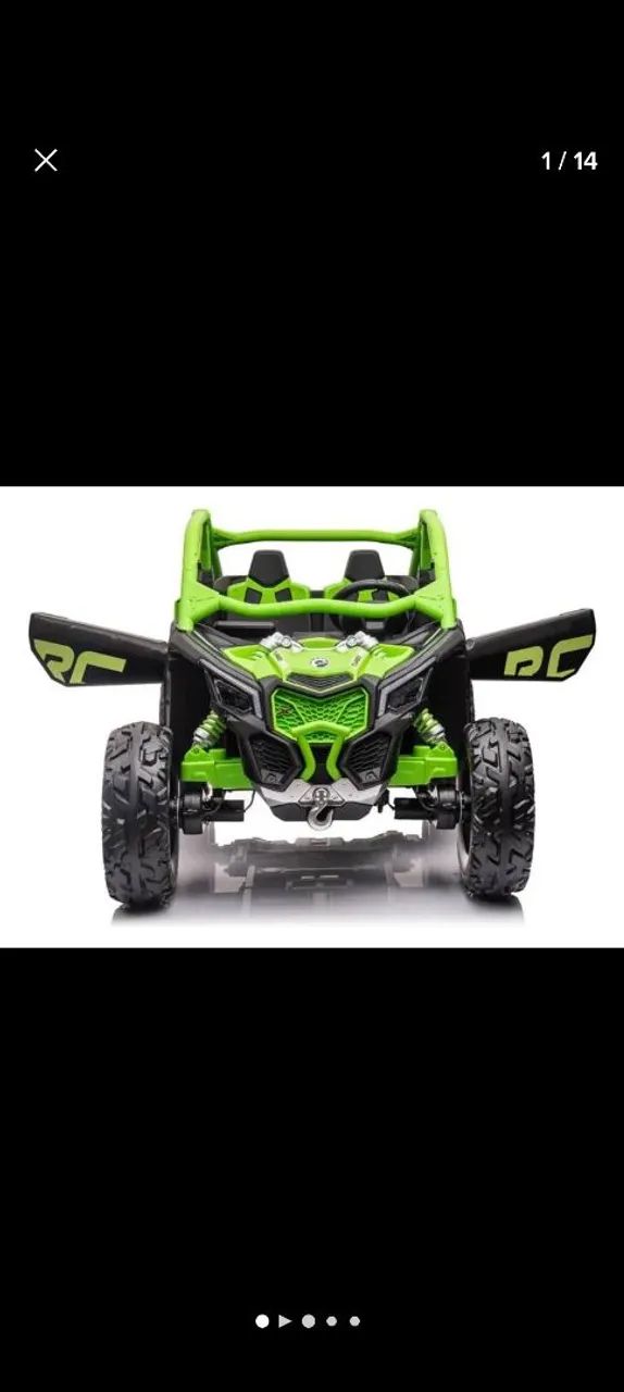 CARRINHO ELÉTRICO 24V CAN-AM MAVERICK 4X4 