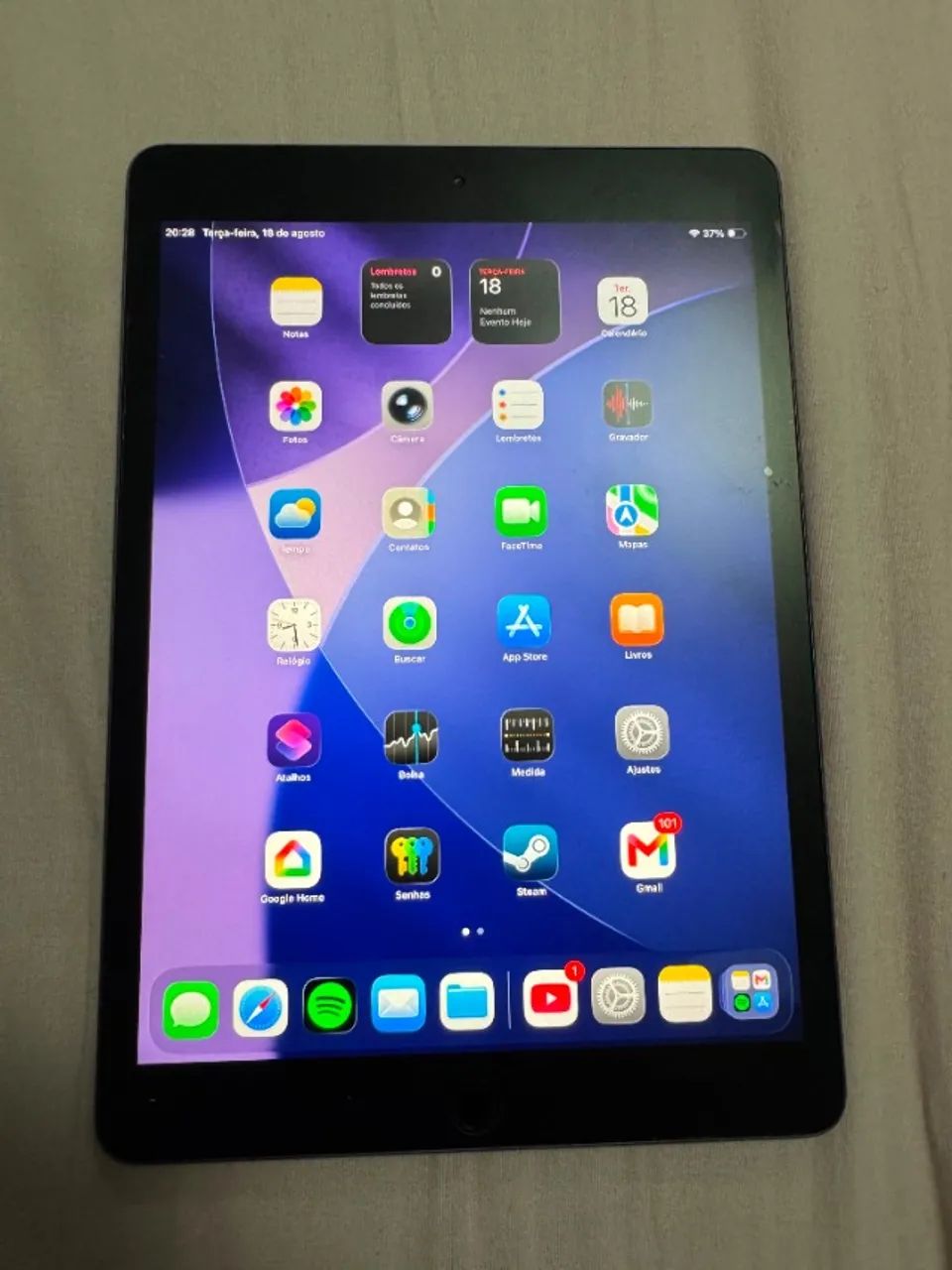 iPad 8ª geração 128GB Wi-Fi + Kit Completo - Foto 5
