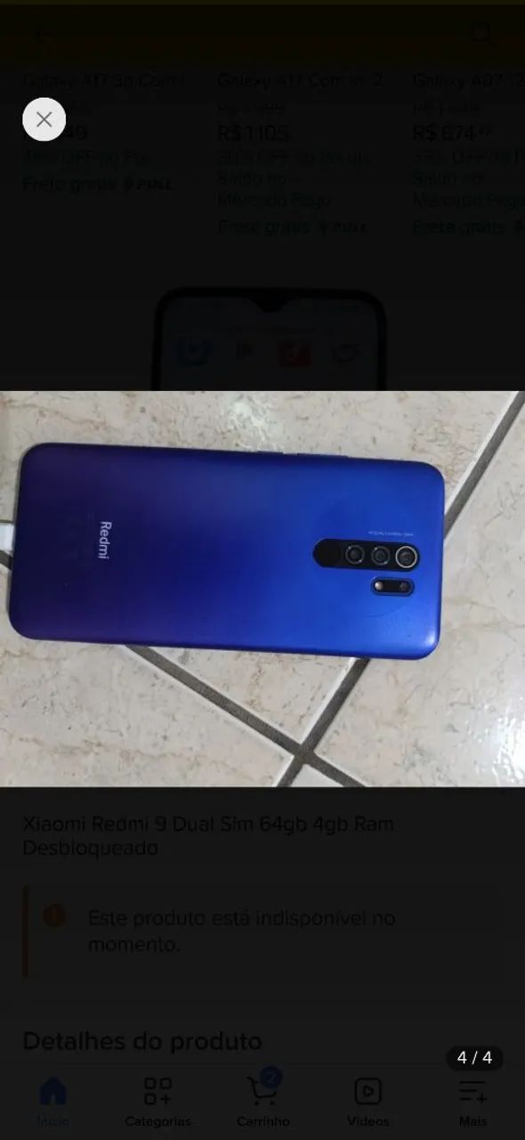 Celular redmi 9 